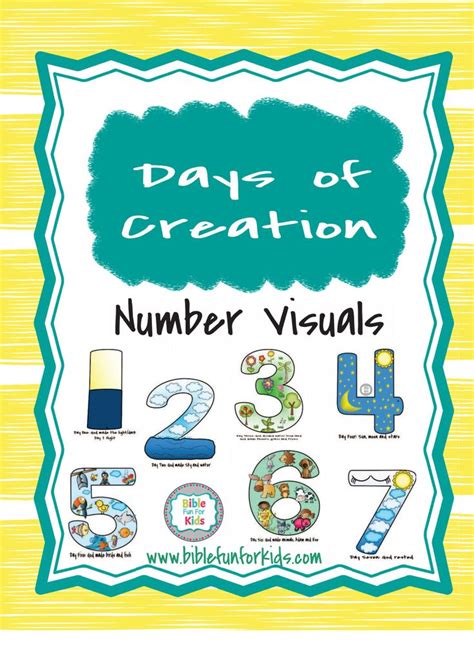 Days of Creation Song & visuals blog SEC.pdf - Google Drive | Days of creation, 7 days of ...