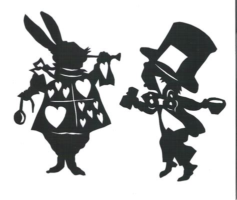 mad hatter silhouette - Google Search | Alice in wonderland silhouette, Alice in wonderland ...