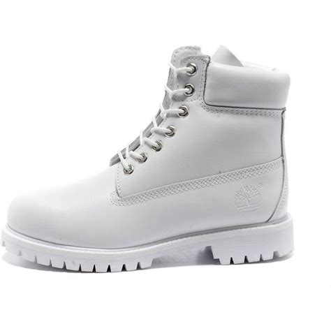 Images For > All White Timberlands Tumblr | Timberland boots, White ...