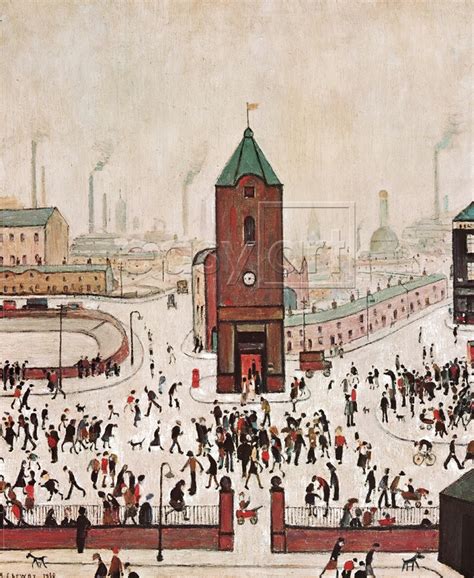 83 best images about L S Lowry ( Lawrence Stephen ) Matchstick men painter. on Pinterest