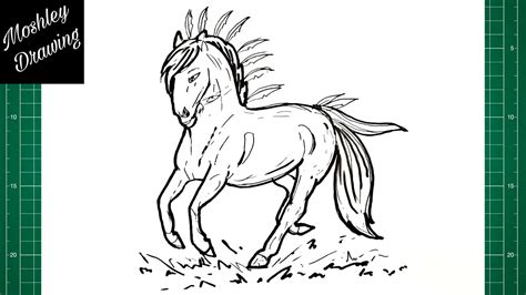 Native American Horse Drawings