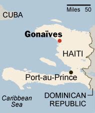 Gonaives Haiti Map ~ ONEIROITAN1