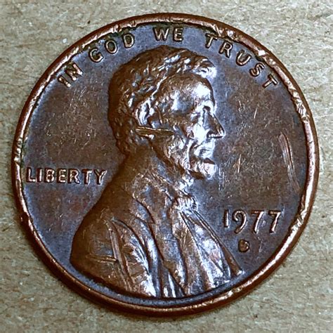 1977 penny mint mark error? | Coin Talk