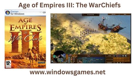 Download Age of Empires III: The WarChiefs for Windows - Windows Games