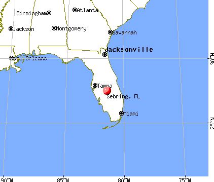 Where Is Sebring Florida On The Map | Florida Map 2018