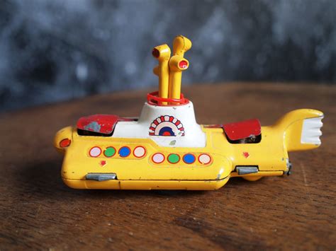 Items similar to Rare Original Beatles Yellow Submarine 1968, Corgi ...