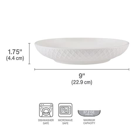 Mikasa Trellis 8-Inch Pasta Bowls & Reviews | Wayfair