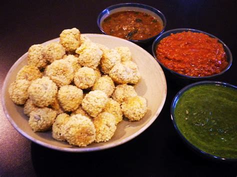 Gormandize: Chadian Millet Balls with 3 Dipping Sauces (Peanut Sauce ...