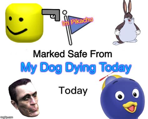 Phew My Dog Is Safe - Imgflip