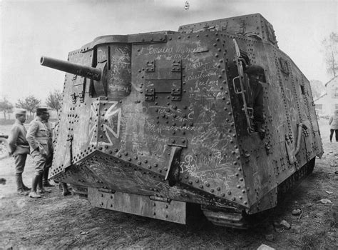 The first tank v tank battle - thinklmka