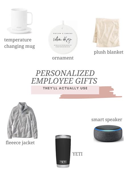 6 personalized employee gifts they’ll actually use