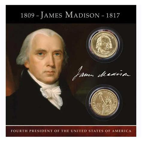 James Madison Dollar Coin | Buy Presidential Dollars