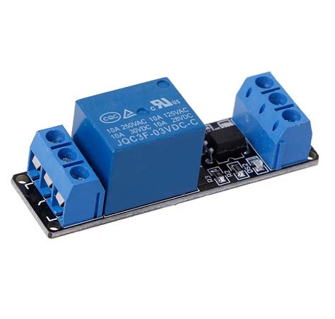 3.3V 1 Channel Relay Low Level Trigger Relay Module with Optocoupler ...