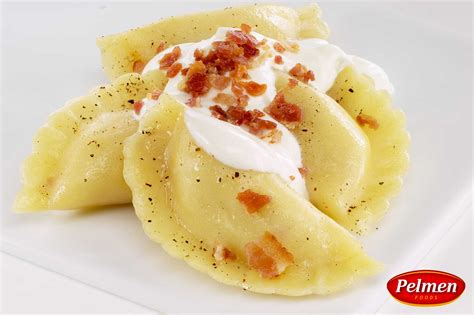 Potato with Cheddar Cheese & Bacon Perogies – Pelmen Foods USA