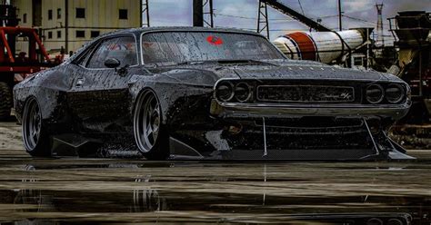 1970 Dodge Challenger "Black Track" Looks Like a Time Attack Monster ...