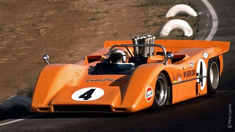 Bruce McLaren - McLaren M8A Chevrolet - McLaren Cars, Ltd. - Monterey ...