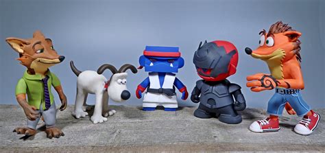 My latest polymer clay characters by Claysan on DeviantArt