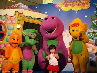 Choo's Family ~~~~: Barney Live Show @ United Square