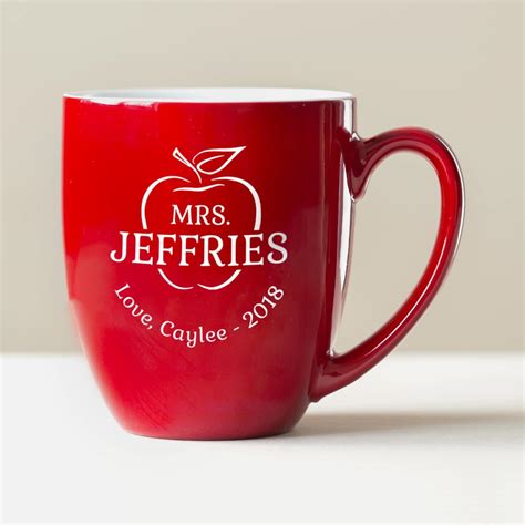 Personalized Teacher Coffee Mug: Engraved Large Personalized | Etsy