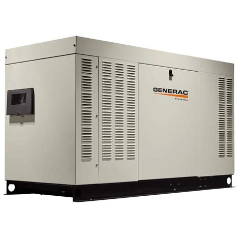 Generac 60,000-Watt Liquid Cooled Standby Generator with Natural Gas ...