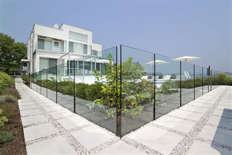 Exterior Glass Fence