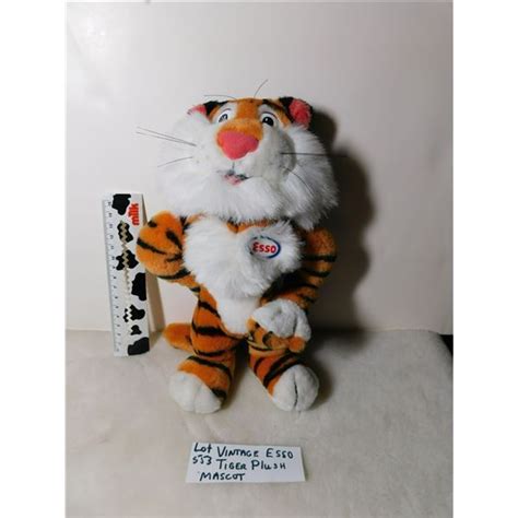 VINTAGE ESSO TIGER PLUSH MASCOT - Schmalz Auctions