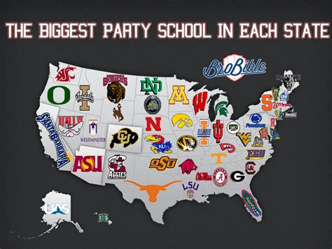 Biggest Party Schools In Every State - Business Insider