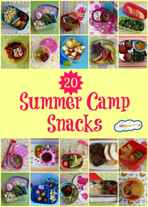 20 Easy Summer Camp Snack Ideas