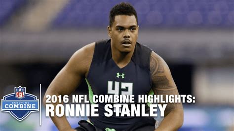 Ronnie Stanley (Notre Dame, OT) | 2016 NFL Combine Highlights - YouTube