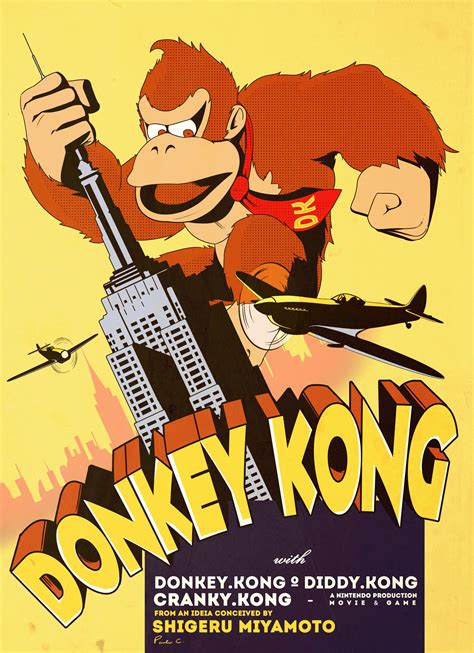 ArtStation - Poster - Donkey Kong