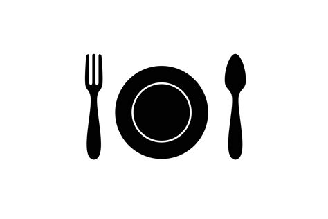 Fork Spoon Plate Restaurant Logo Vector Graphic by artpray · Creative Fabrica