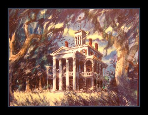 Haunted Mansion Concept Art by Lokotei on DeviantArt