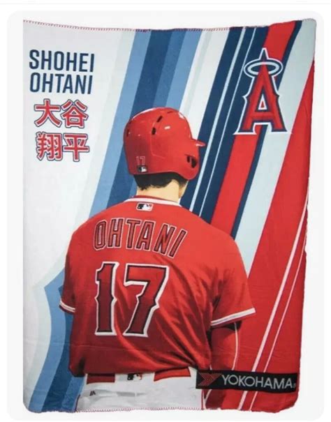 Shohei Ohtani Los Angeles Angels Stadium Giveaway Blanket 2019 | eBay