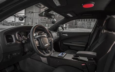 Inside A 2013 Dodge Charger Police Car