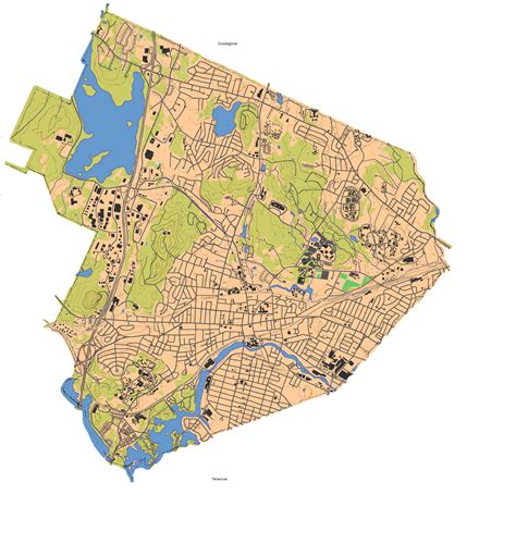 Waltham, MA Maps