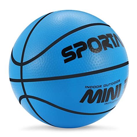 Kids Replacement Basketball, Stylife® Indoor Mini Hoop Ball - 5 inch diameter (Blue) - Buy ...