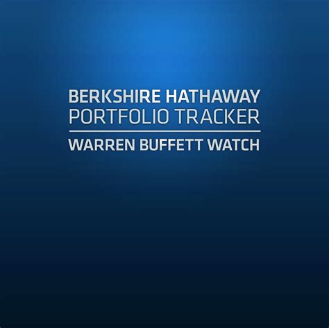 Berkshire Hathaway Portfolio Tracker