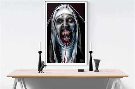 Valak the Conjuring A4 Print - Etsy