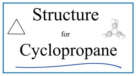 Complete Structural Formula Of Cyclopropane