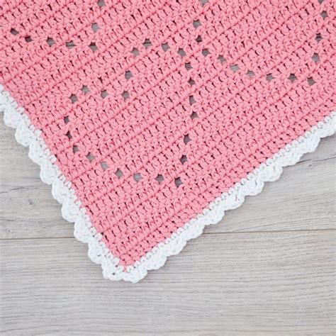 Hearts Baby Blanket Crochet Pattern PDF | Etsy | Crochet blanket ...