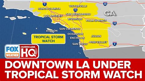 Hurricane Hilary: Downtown Los Angeles Now Under Expanded Tropical ...