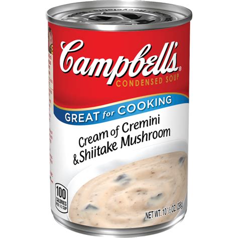 Cream of Cremini & Shiitake Mushroom Soup - Campbell Soup Company