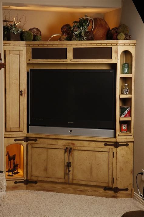 Hand Made Rustic Entertainment Center by Studio Wetz | CustomMade.com