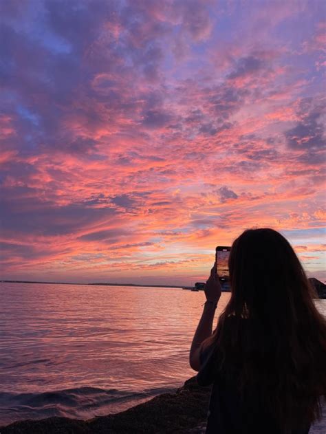 Summer, sunset, beach, ocean, bay, new jersey, summer photos, photo ...