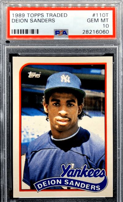 deion sanders baseball cards worth money - Dainty Weblog Photo Galery