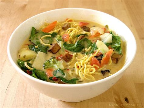 Vegan Laksa — Magic Jelly | Laksa, Recipes, Vegetarian laksa