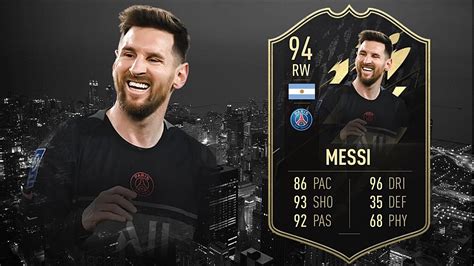 FIFA 22: LIONEL MESSI 94 IF PLAYER REVIEW I FIFA 22 ULTIMATE TEAM - YouTube