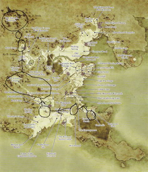 Possible route of Ethan's journey : r/DragonsDogma