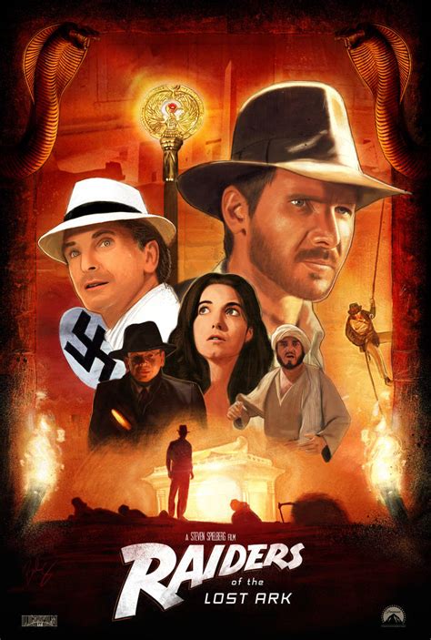 Raiders of the Lost Ark Poster by brockchandler on DeviantArt