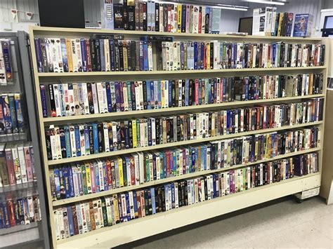 VHS section from a thrift shop about an hour away : VHS